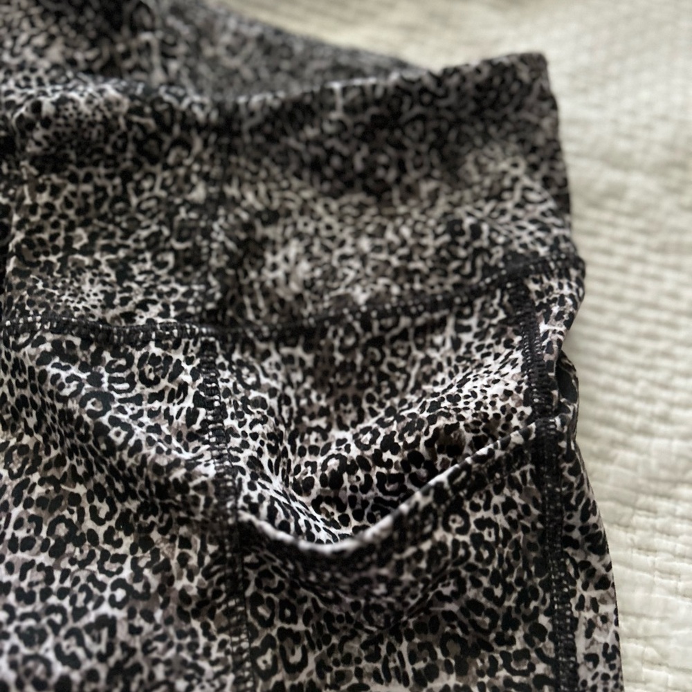 Evolution and Creation Leopard Print Track Pants - Picture 2 of 3